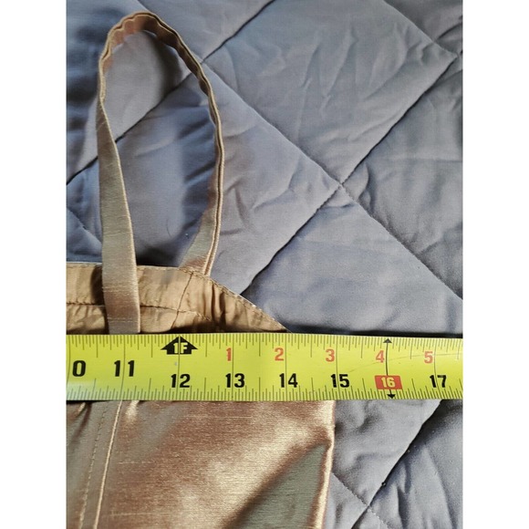 KM Collections by Milla Bell Formal 2 Pc Dress Set Gold Brocade Knee Length Sz 6 - Picture 10 of 14